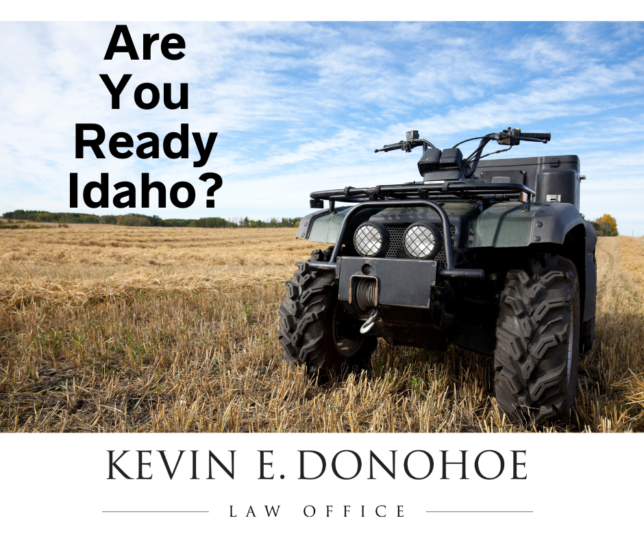Are You Ready Idaho?